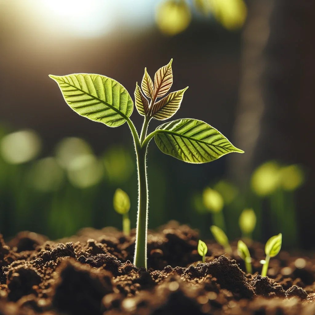 Black walnut tree sapling- LIttle Tree Farms